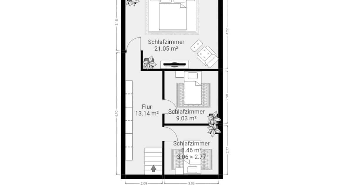 Grundriss OG