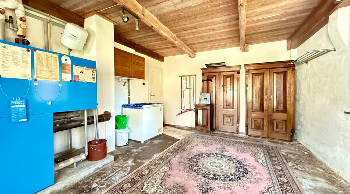 Heizungraum, ehemalig Garage