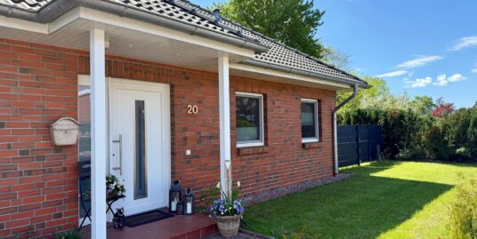 Moderne Doppelhaushälfte mit Garten, Garage und Ausbaupotenzial