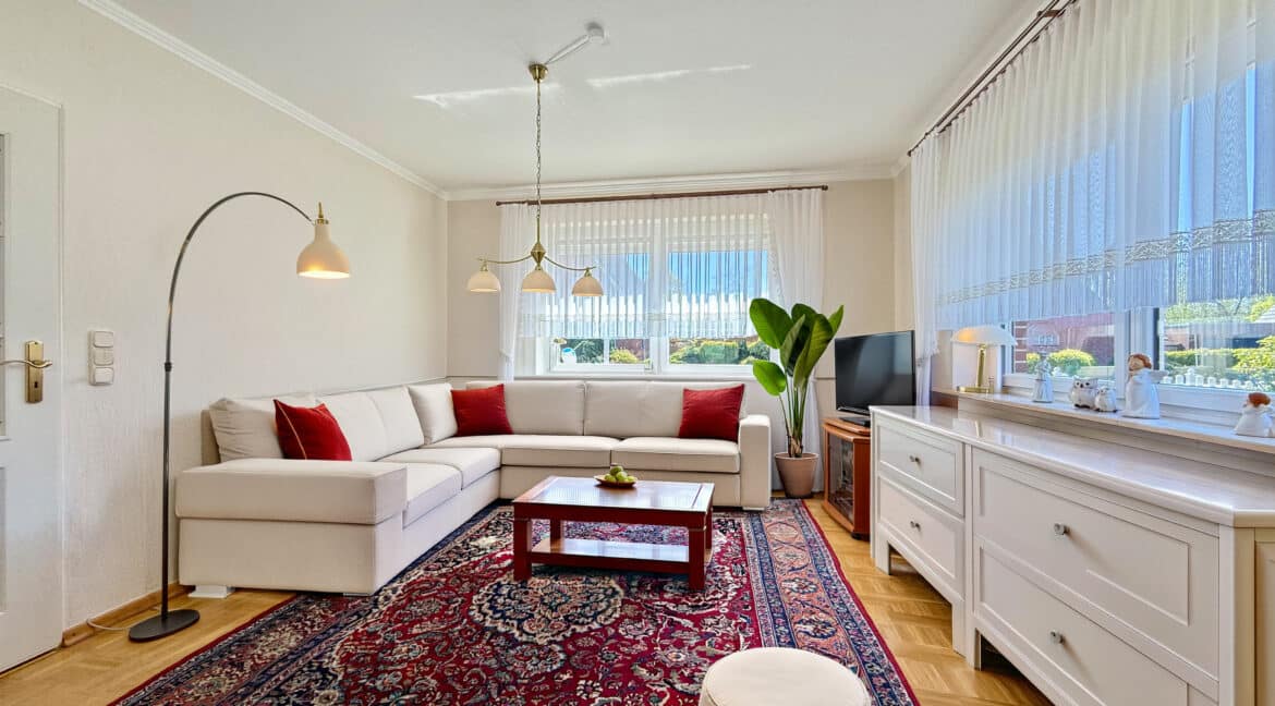 Wohnzimmer gestaged