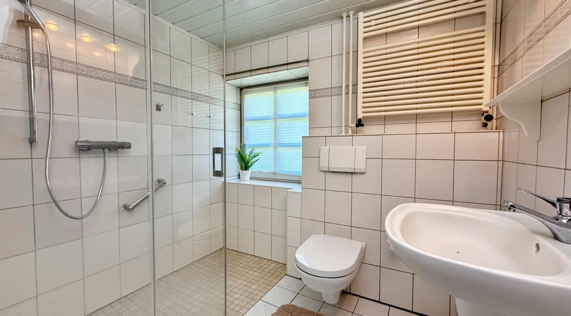 Badezimmer EG, ebenerdige Dusche