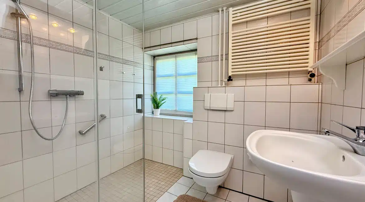 Badezimmer EG, ebenerdige Dusche