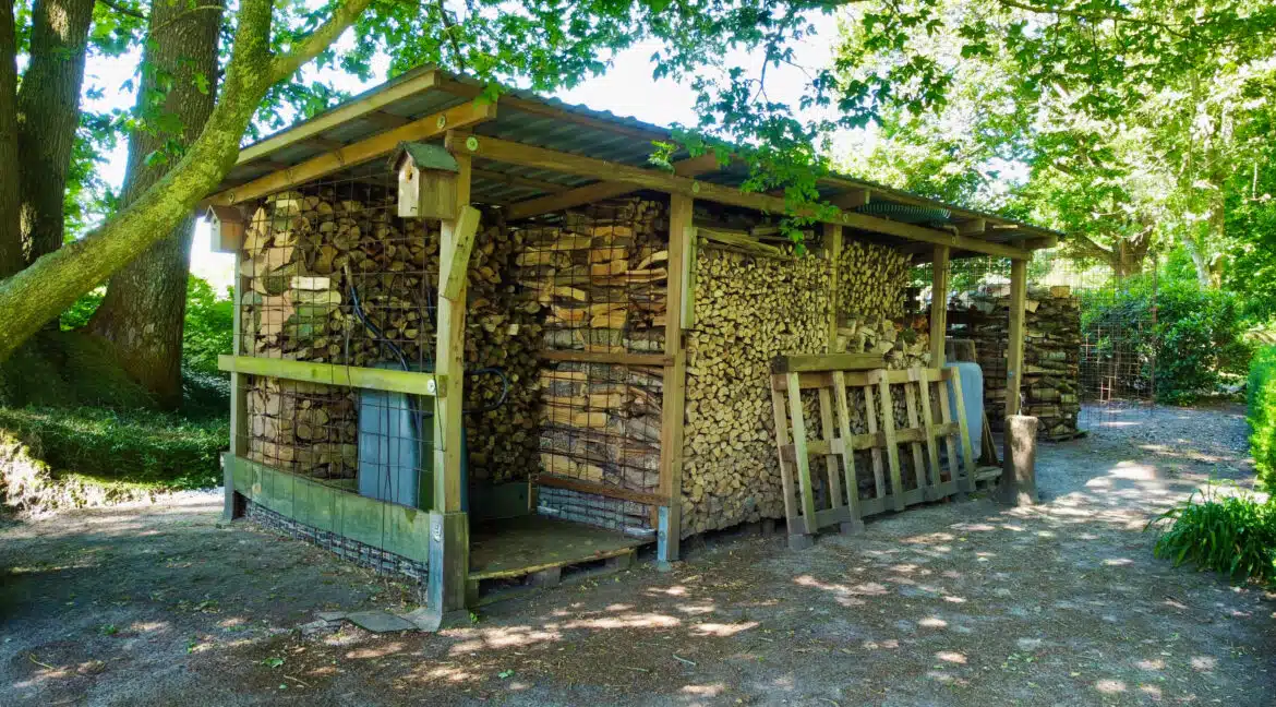 Holzschuppen
