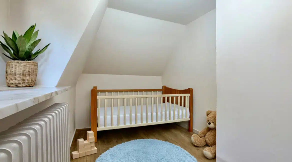 Schlafzimmer 2 OG gestaged